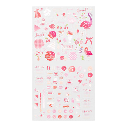 Midori Sticker Collection Color Pink