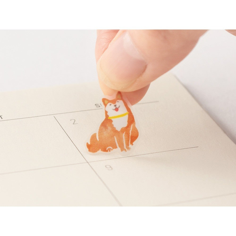Midori Sticker Collection Stickers Color Brown