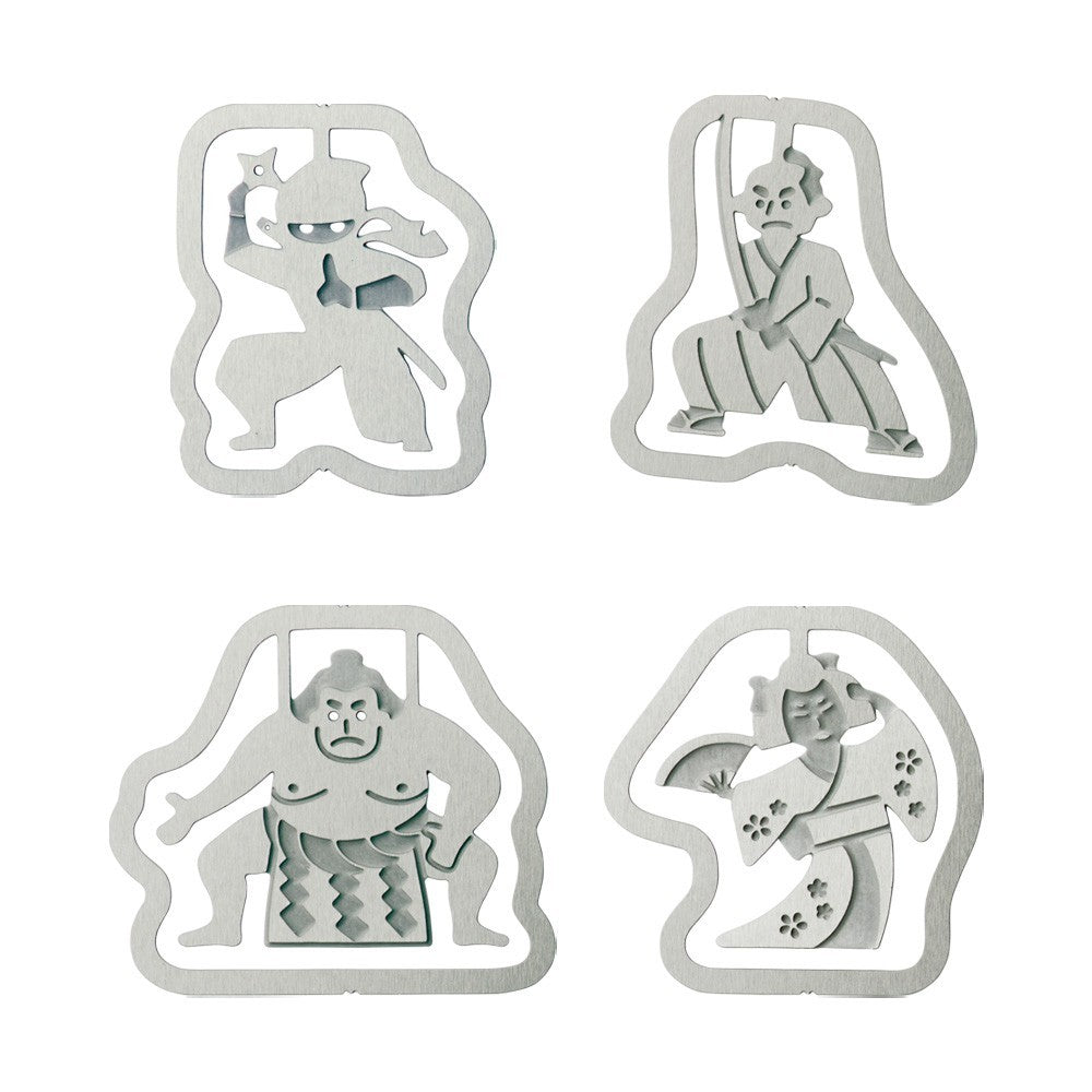 Spinacze do papieru Midori E-Clips Japan Edition Ludzie