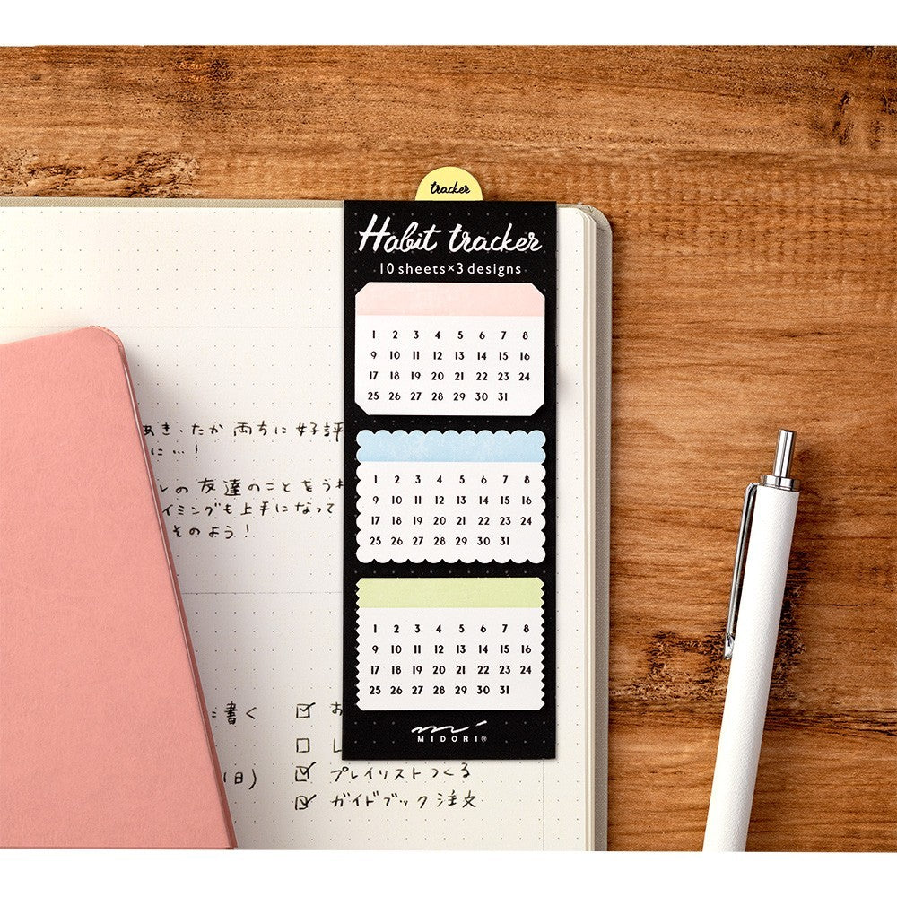 Karteczki Midori Sticky Notes Journal Habit Colorful