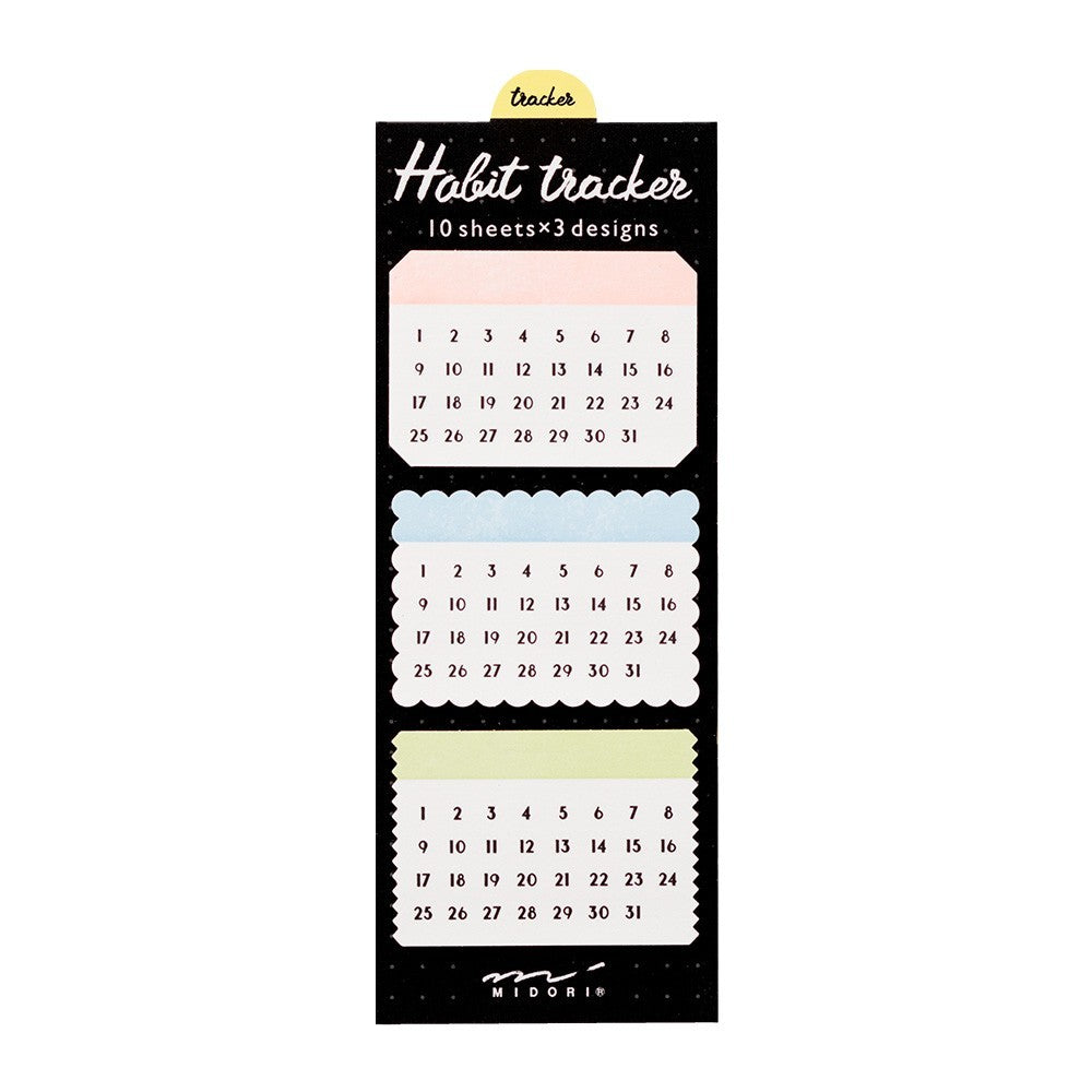 Karteczki Midori Sticky Notes Journal Habit Colorful