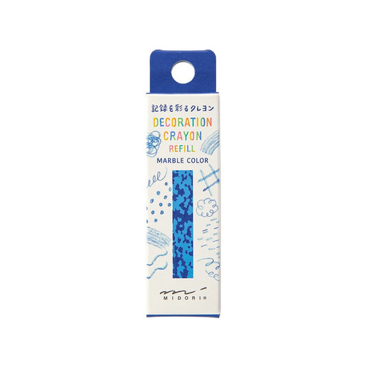 Midori Blue Decorative Pen Refill