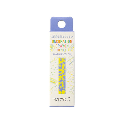 Midori Decorative Pencil Refill Green-Violet