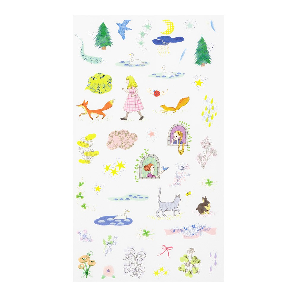 Midori Transfer Sticker Fairy Tale