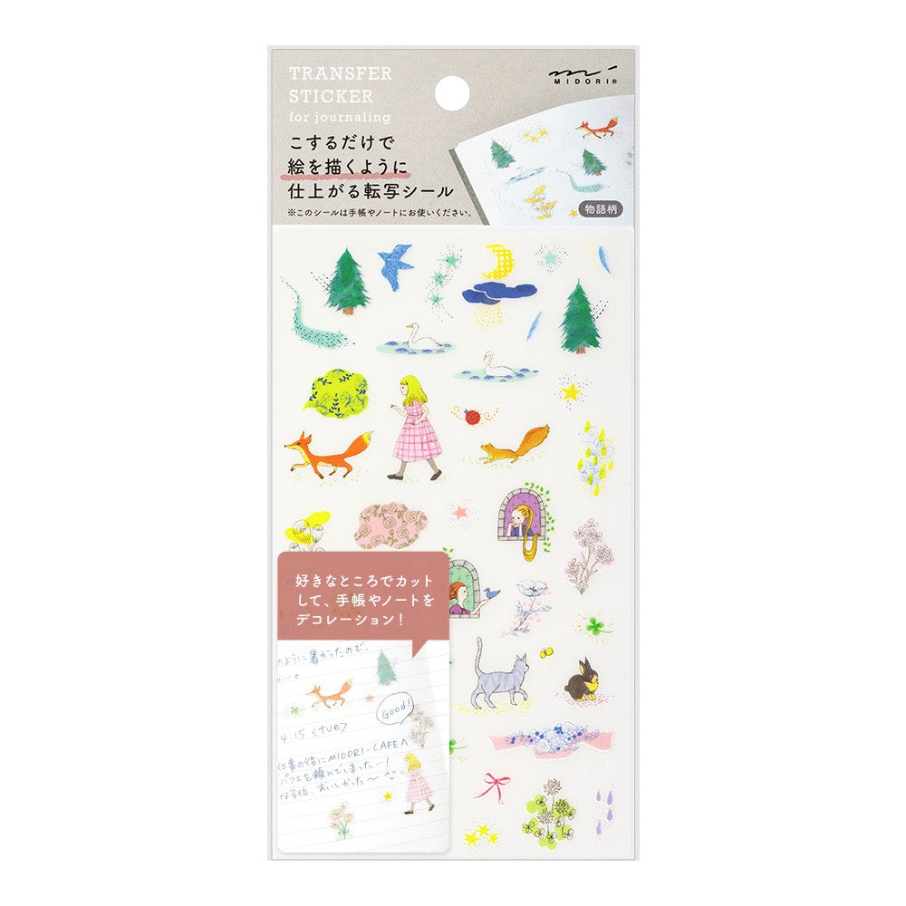 Midori Transfer Sticker Fairy Tale