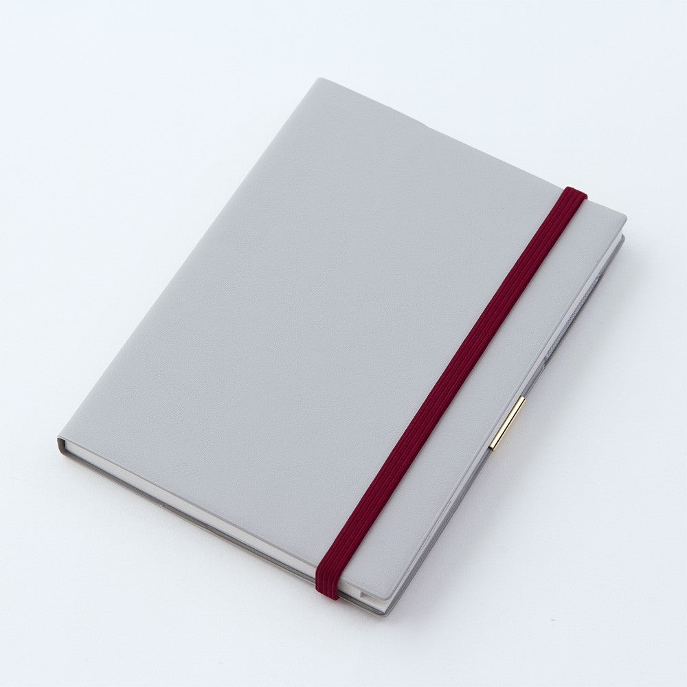 Midori Clip Band A6 Notebook Closure, Burgundy