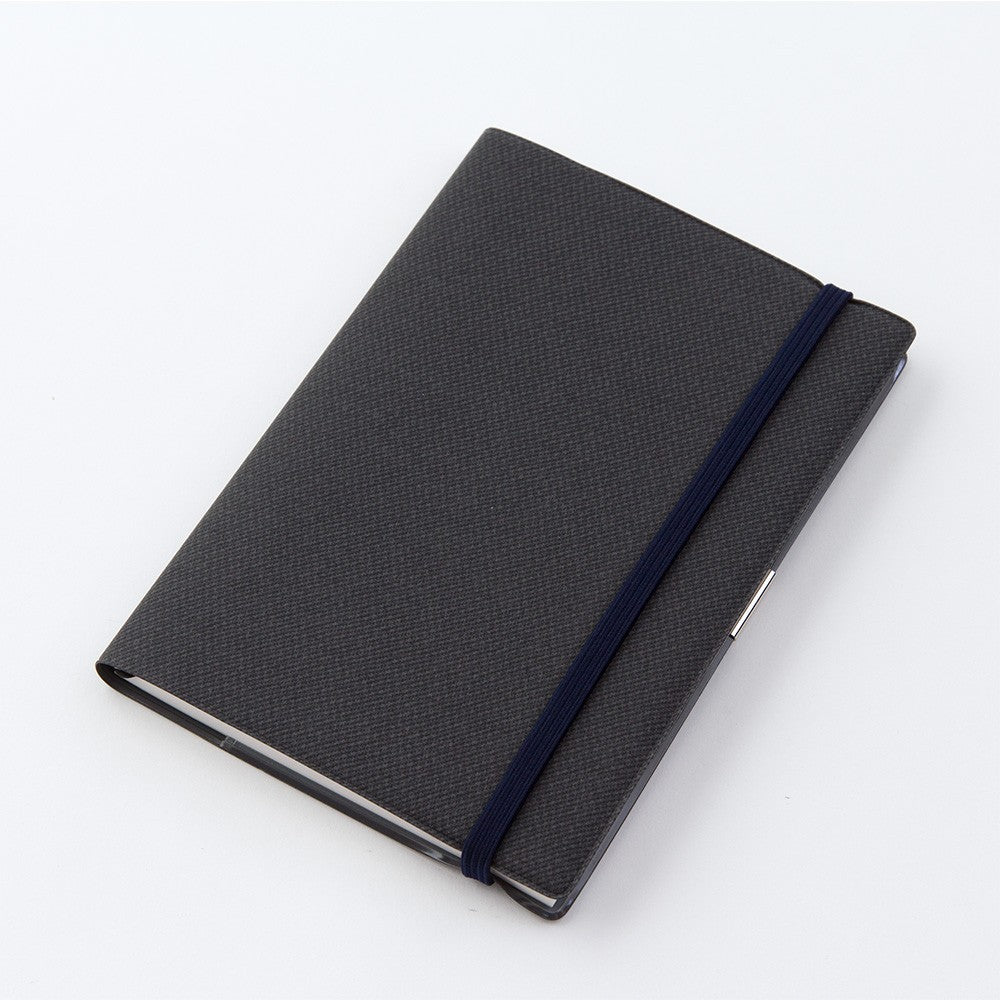 Midori Clip Band Notebook Closure B6 Navy