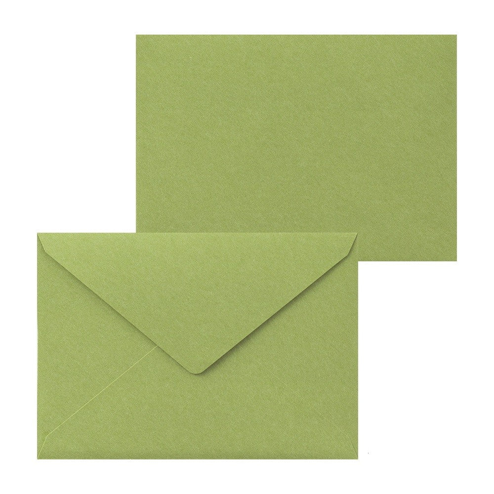 Midori 461 Letterpress Yellow Bouquet Stationery