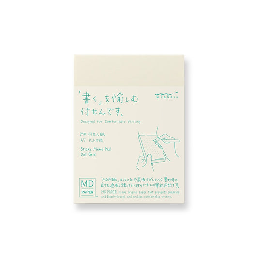 MD Sticky Memo Pad A7 (Kropki)