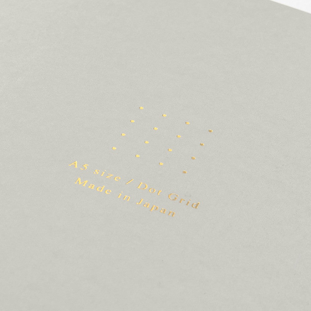 Midori Color Dot Grid Notebook A5 Grey