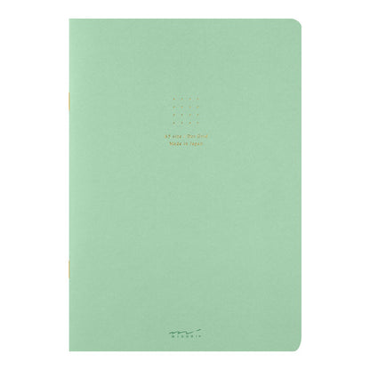 Midori Color Dot Grid A5 Notebook Green