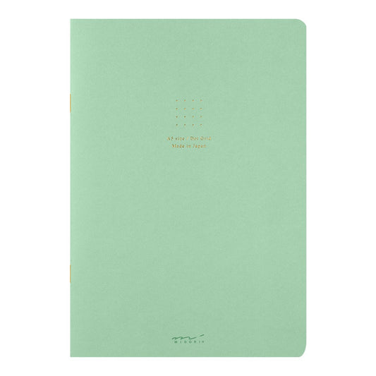 Midori Color Dot Grid A5 Notebook Green