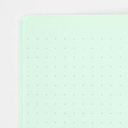 Midori Color Dot Grid A5 Notebook Green