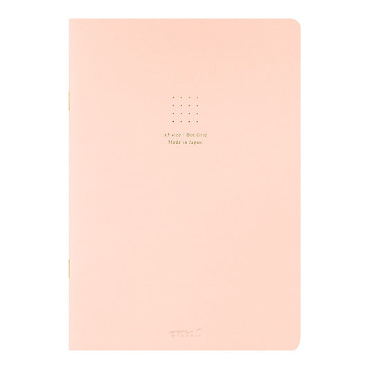 Midori Color Dot Grid Notebook A5 Pink