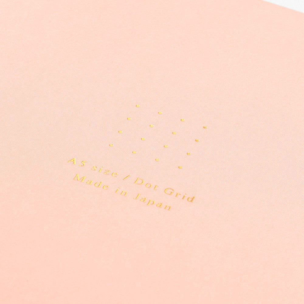Midori Color Dot Grid Notebook A5 Pink
