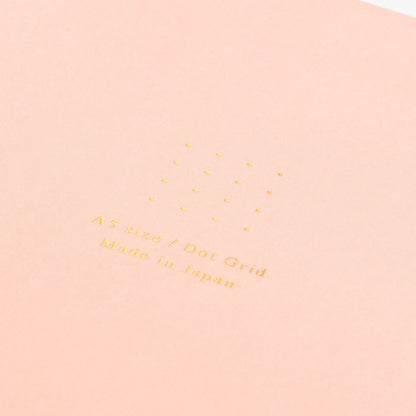 Midori Color Dot Grid Notebook A5 Pink