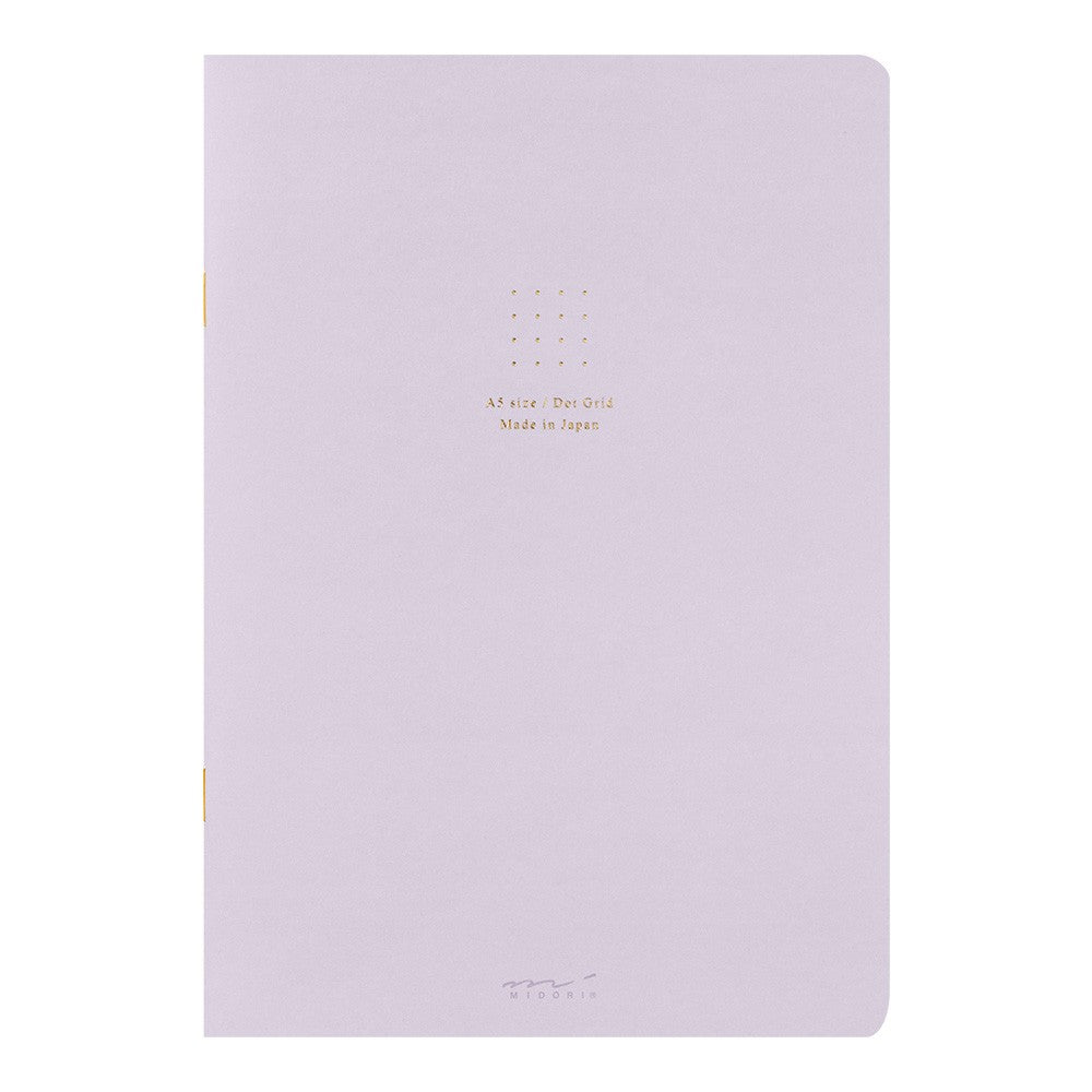 Midori Color Dot Grid Notebook A5 Purple