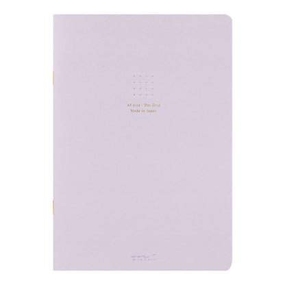 Midori Color Dot Grid Notebook A5 Purple