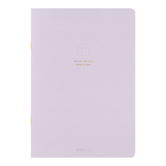 Midori Color Dot Grid Notebook A5 Purple