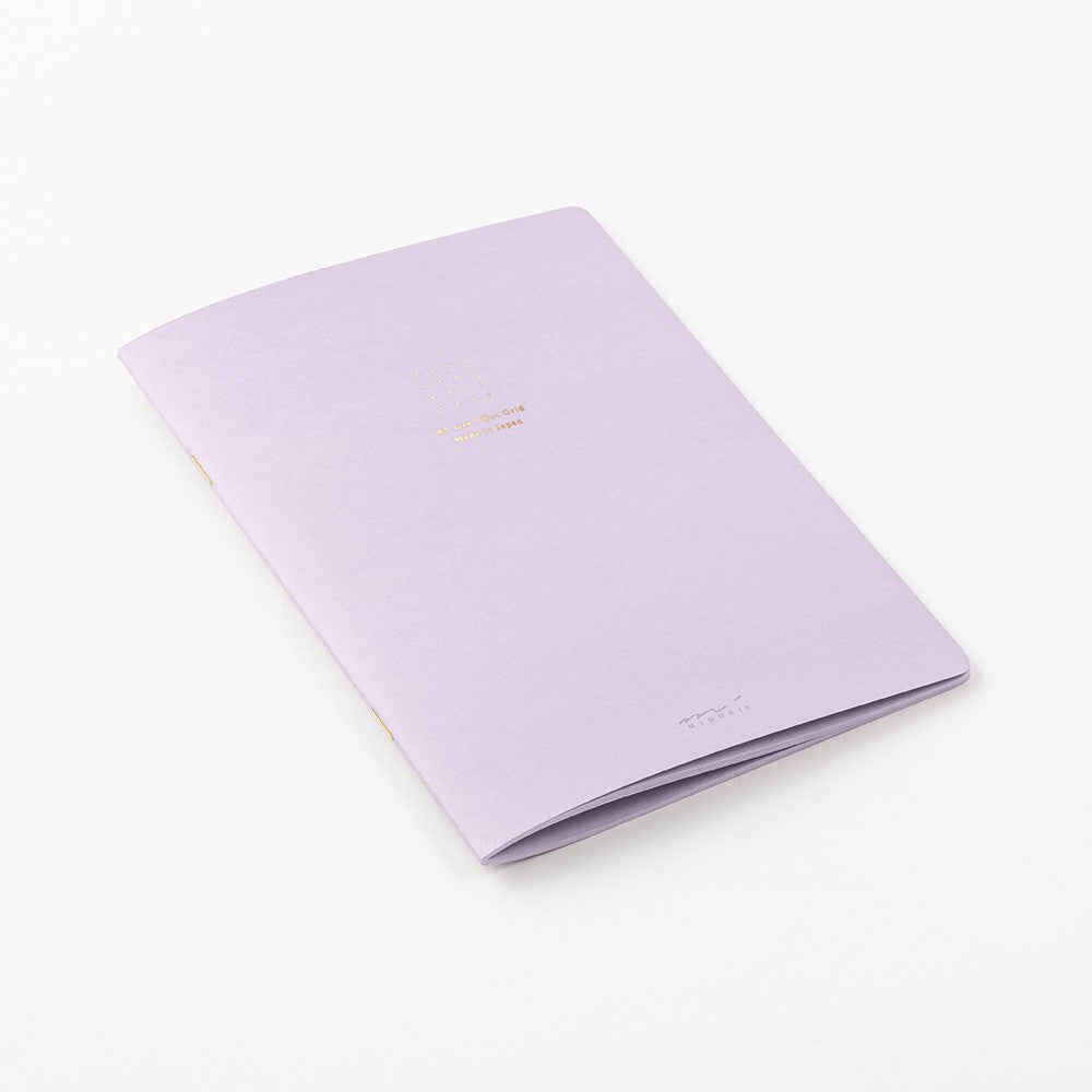 Midori Color Dot Grid Notebook A5 Purple
