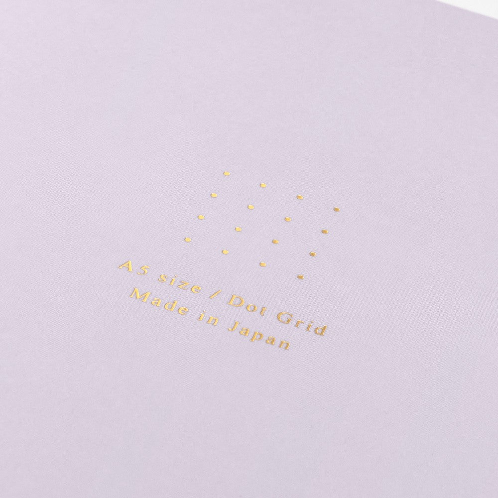 Midori Color Dot Grid Notebook A5 Purple