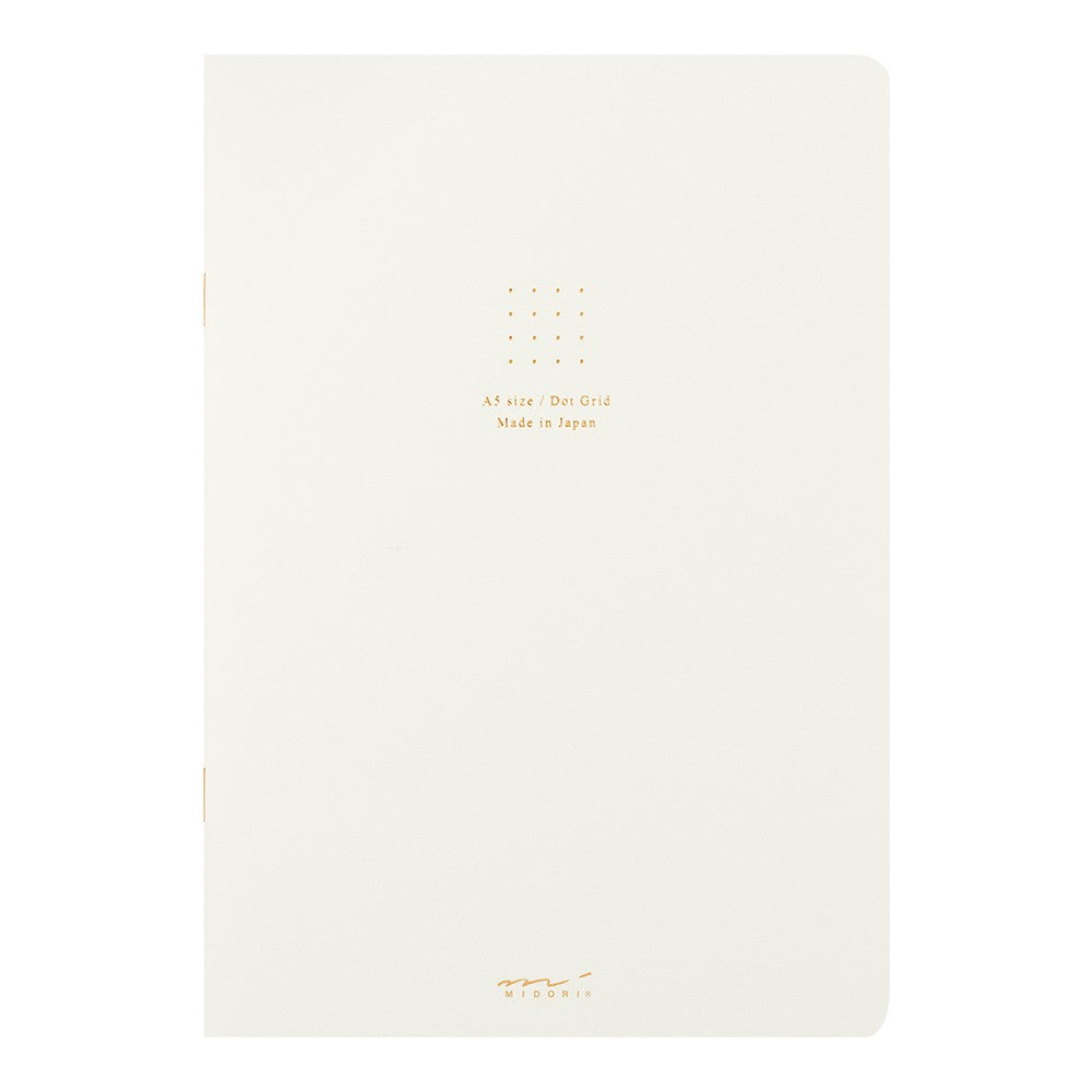 Notatnik Midori Color Dot Grid A5 Biały