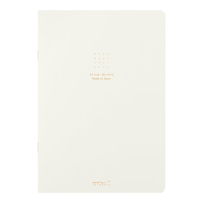 Notatnik Midori Color Dot Grid A5 Biały
