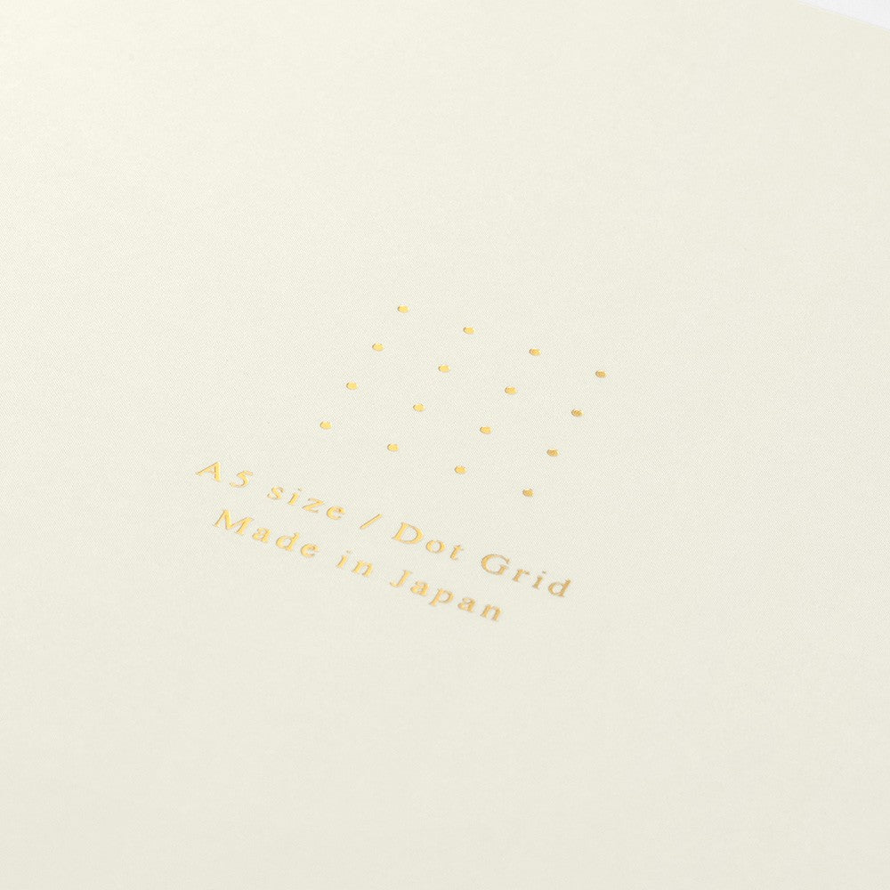 Notatnik Midori Color Dot Grid A5 Biały