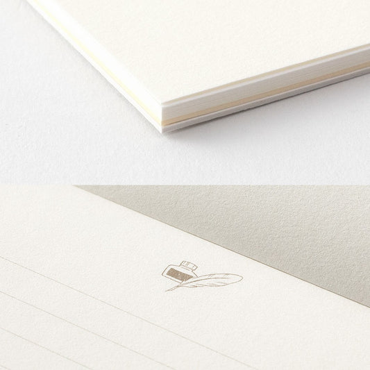 Midori Giving a Color A5 White Letter Paper