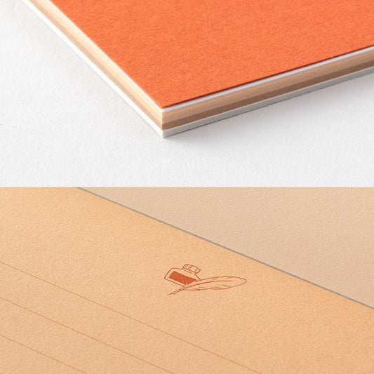 Midori Giving a Color A5 Letter Paper Brown