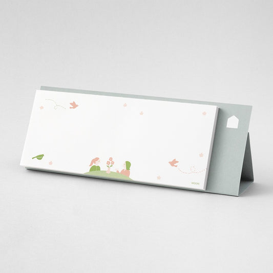 Notes poziomy Midori Stand Memo Pad - Wiadomość