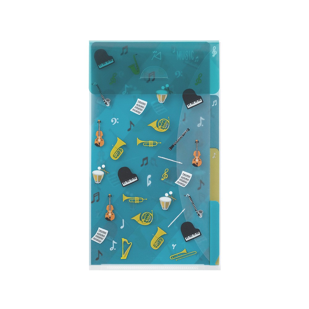 Midori A5 Slim folder with flap | Musical instruments
