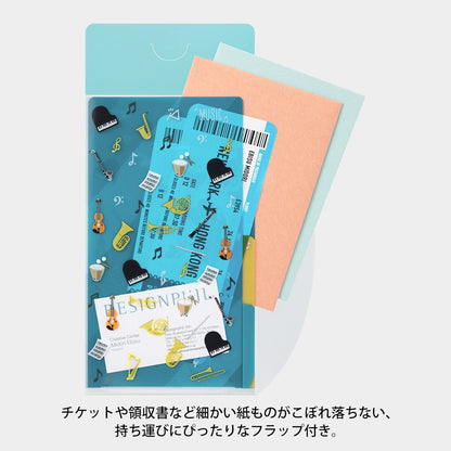Midori A5 Slim folder with flap | Musical instruments