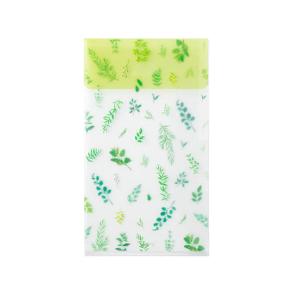 Folder Midori A5 Slim z klapką | Liście