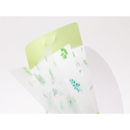 Folder Midori A5 Slim z klapką | Liście