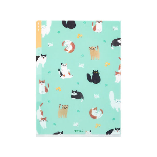 Midori A5 Folder | Cats