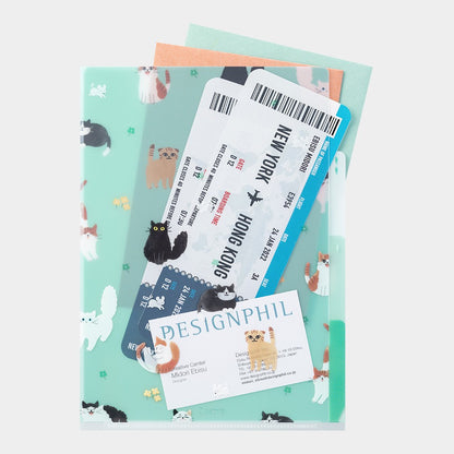 Midori A5 Folder | Cats