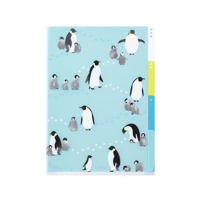 Midori A5 Folder | Penguins