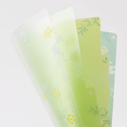 Midori A5 Folder | White Birds