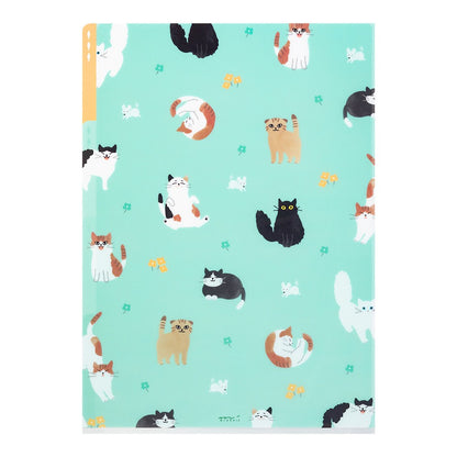 Midori A4 Folder | Cats