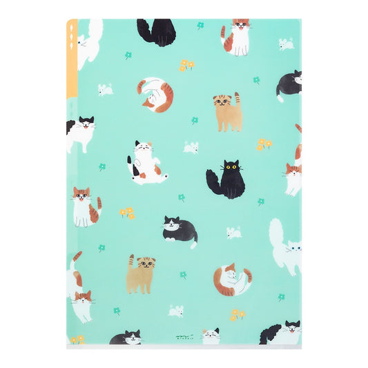 Midori A4 Folder | Cats