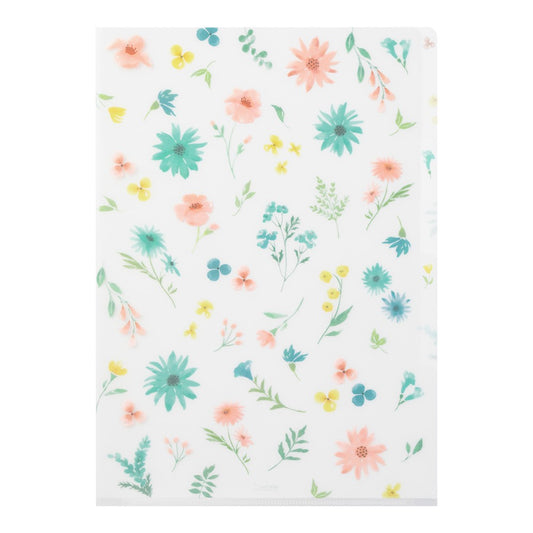 Midori A4 Folder | Flowers