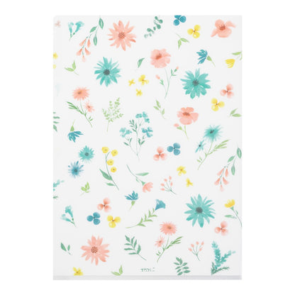 Folder Midori A4 | Kwiaty