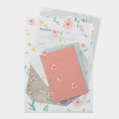 Folder Midori A4 | Kwiaty