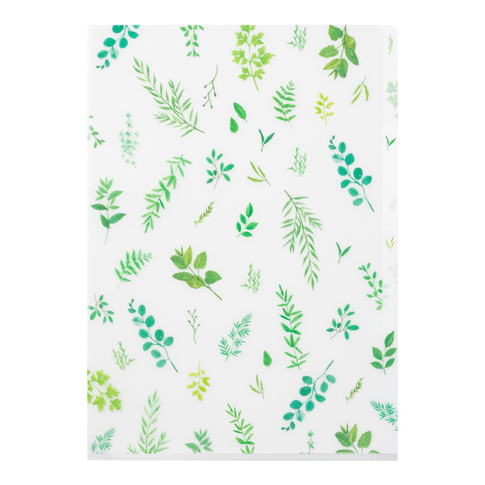 Midori A4 Folder | Leaves