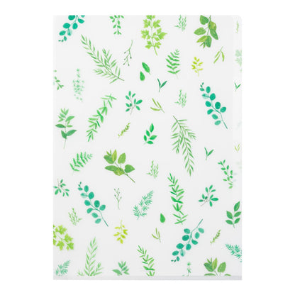 Midori A4 Folder | Leaves