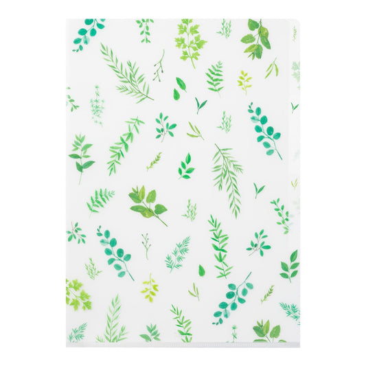 Midori A4 Folder | Leaves