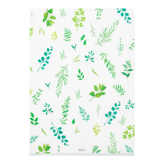 Midori A4 Folder | Leaves