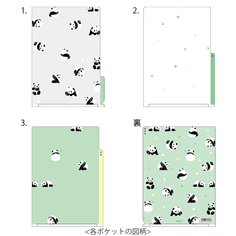 Midori A5 Folder | Panda