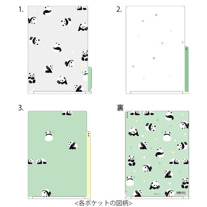 Midori A5 Folder | Panda